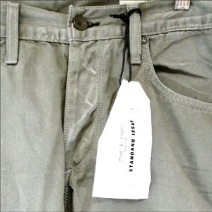 Rag & Bone $195 Distressed Grey Standard Issue Jeans Denim NWT 30